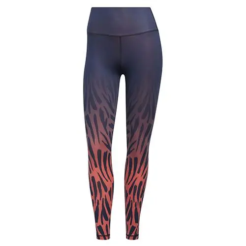 adidas Performance dámské legíny Opt Fierce 7/8T tmavě modré