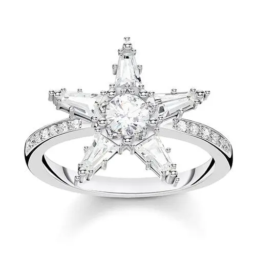 Thomas Sabo Prsten Sterling Silver TS 6078