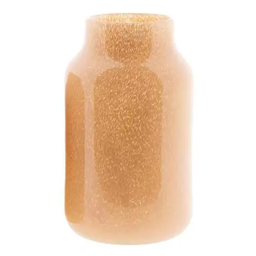 Skleněná váza DutZ Vase Nova C, výška 30 cm, průměr 19 cm, barva lososová
