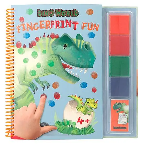 Omalovánky DINO WORLD Otisky prstů