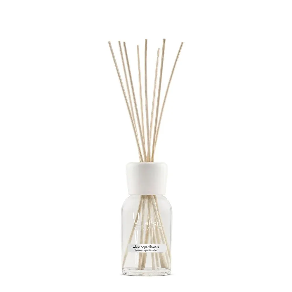 Millefiori Milano White Paper Flowers difuzér 250 ml