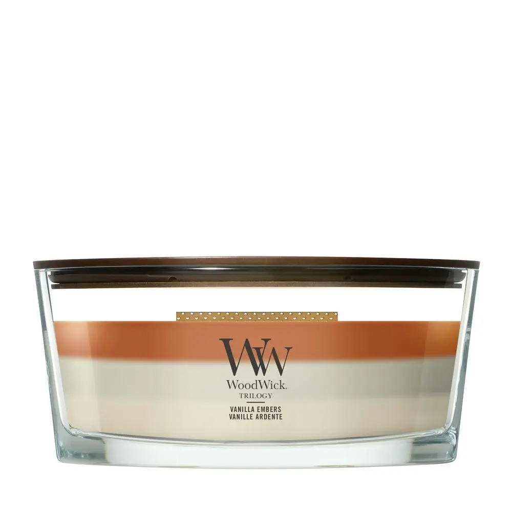 WoodWick Trilogy Vanilla Embers 453,6 g