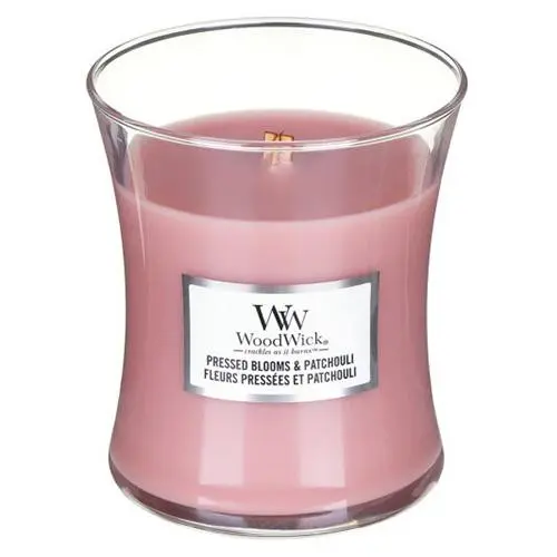 WoodWick Pressed Blooms & Patchouli váza střední
