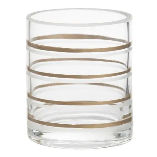 Svícen skleněný Yankee Candle Copper Elegance 3, průměr 7 cm
