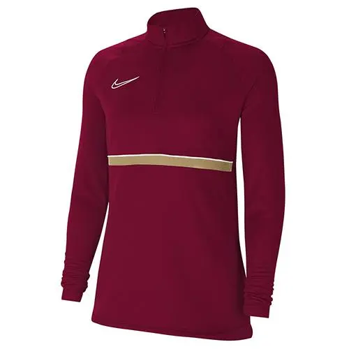 Dámské tričko Nike Dri-FIT Academy - Dámské tréninkové triko Dri-FIT Academy s dlouhým rukávem a 1/4 zipem od značky Nike, různá barevná provedení. - 3479949