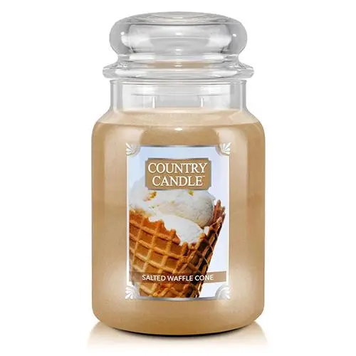 Country Candle SALTED WAFFLE CONE 652 g