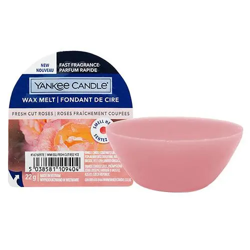 Yankee candle fresh cut roses vonný vosk do aromalampy 22 g
