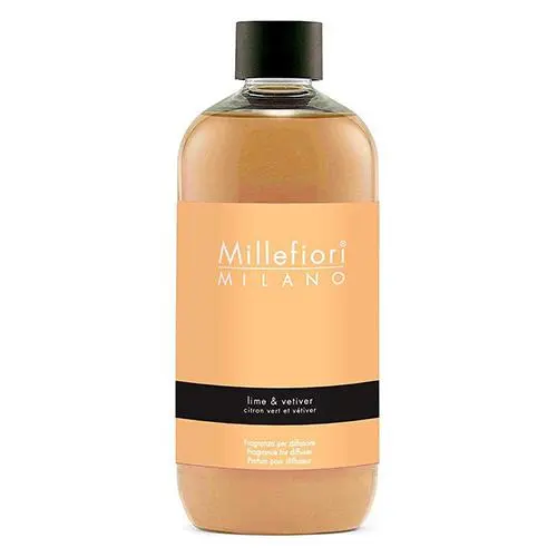 Millefiori Milano náplň do difuzéru Lime & Vetiver Limetka a vetiver 250 ml