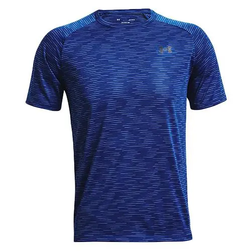 Under Armour pánské funkční tričko UA Tech 2.0 Dash SS-BLU modré