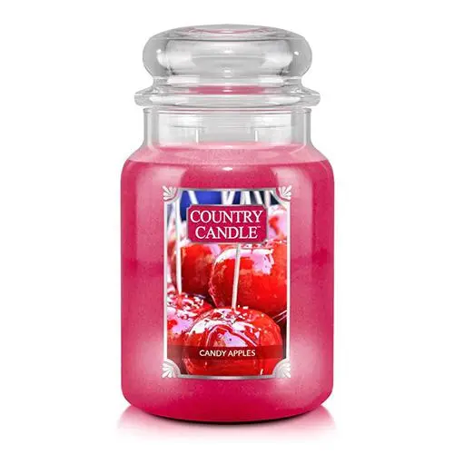 Country Candle Cukrová jablka 680 g