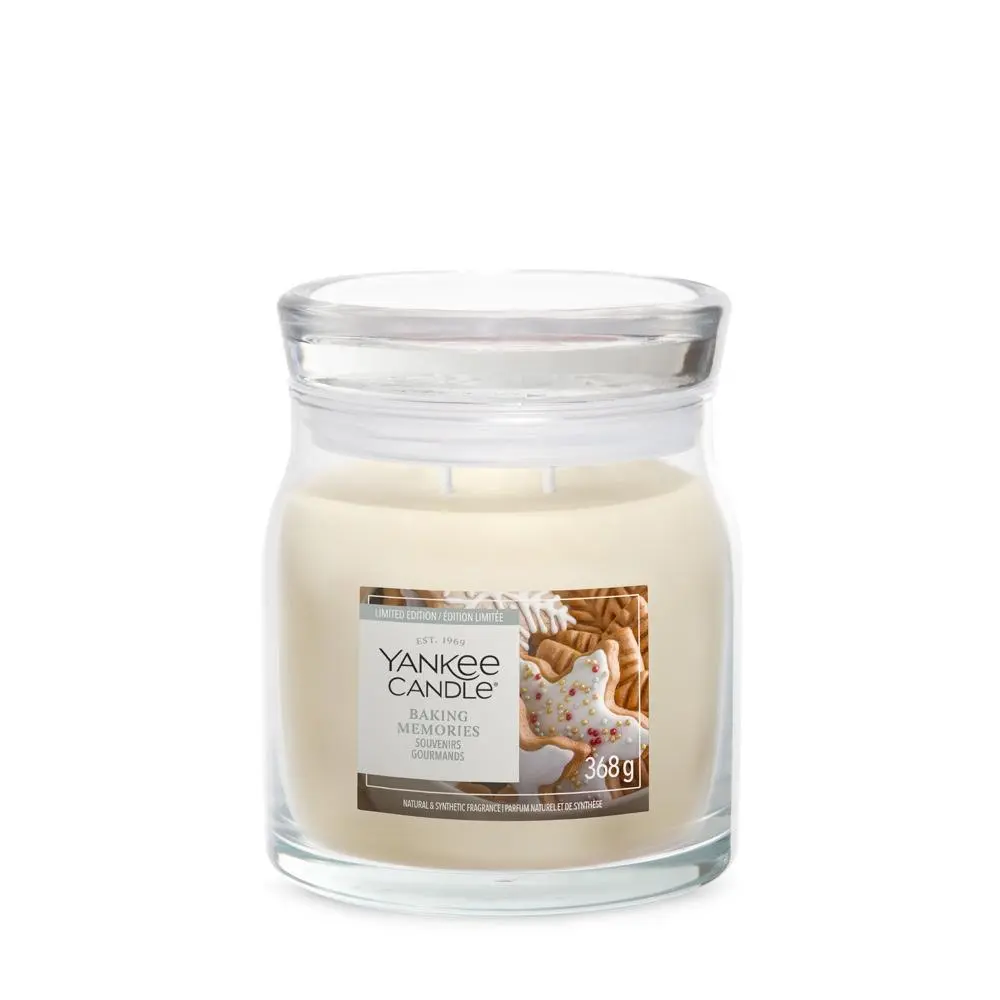 Svíčka Yankee Candle Signature střední, Baking Memories