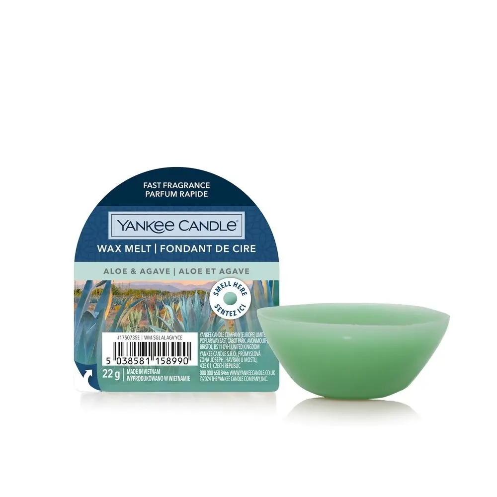 Yankee Candle Aloe & Agave vonný vosk 22 g