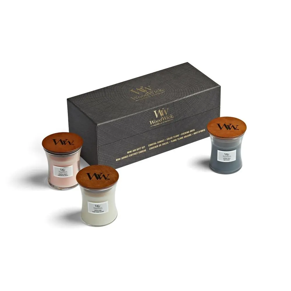 WoodWick Bougie Florale 85 g 3ks