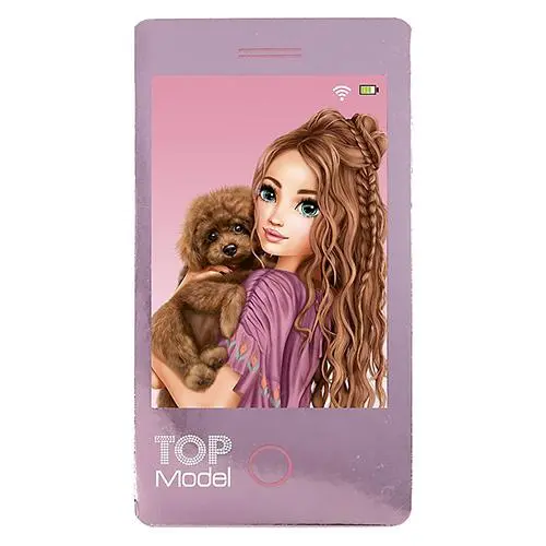 Poznámkový bloček ve tvaru mobilu Top Model, Hayden & Doggy