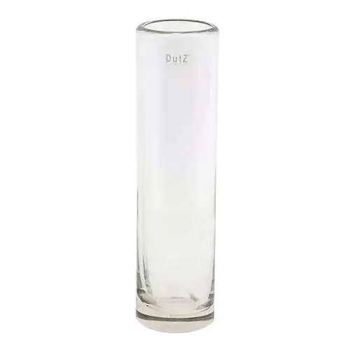 Skleněná váza DutZ Cylinder, výška 25 cm, průměr 6,5 cm, barva čirá