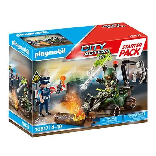 Playmobil 70817 Starter Pack Policie: Nebezpečné cvičení