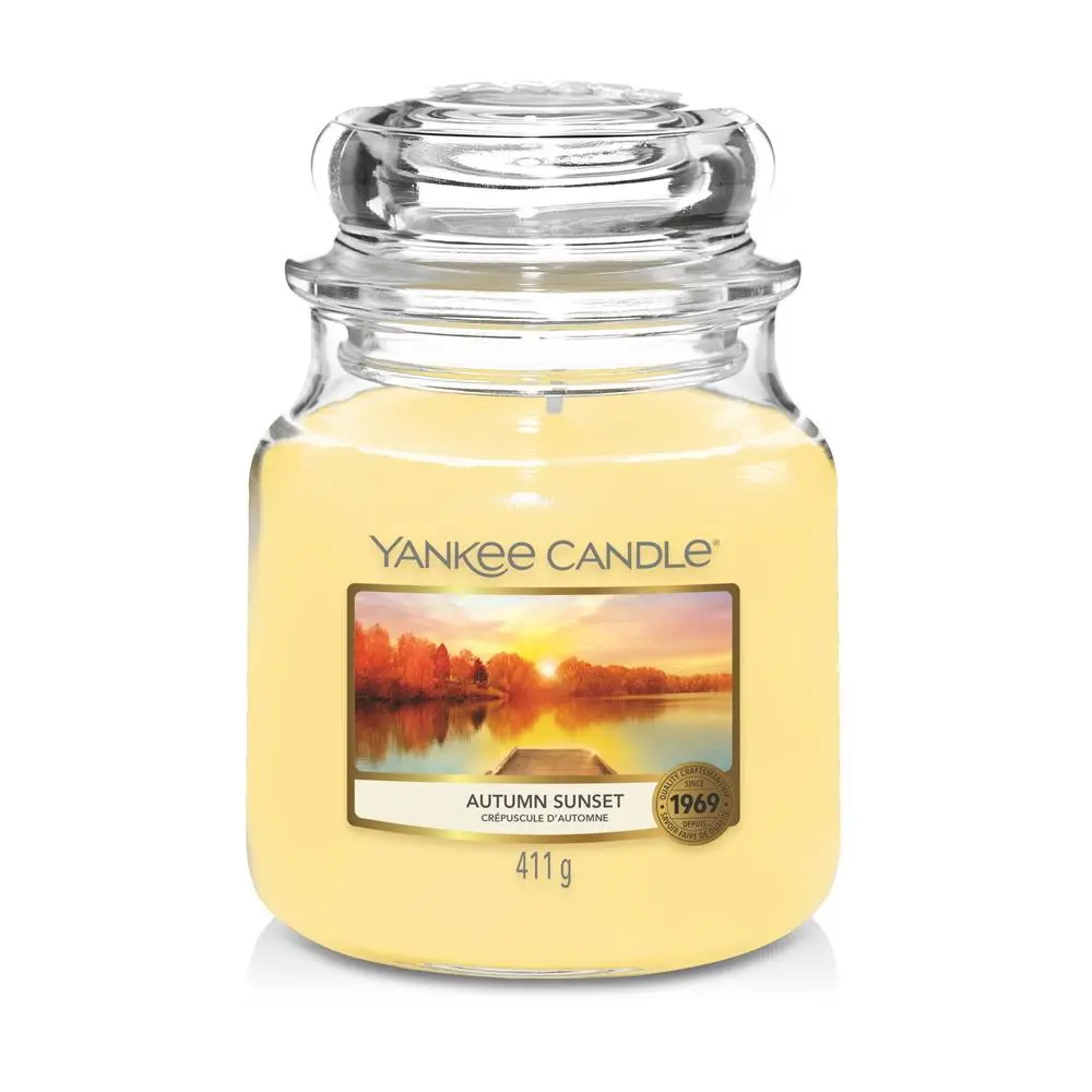 YANKEE CANDLE Autumn Sunset svíčka 411g