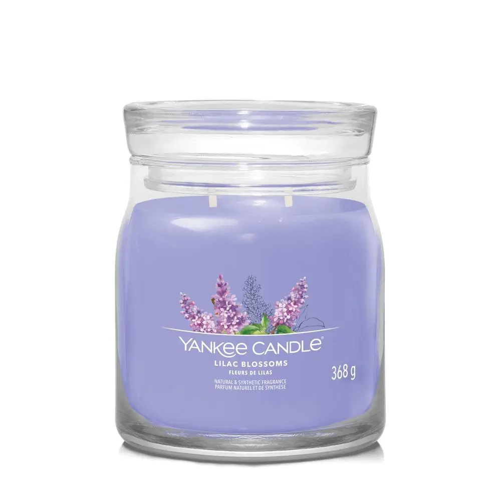 Svíčka Yankee Candle Signature střední, Lilac Blossoms