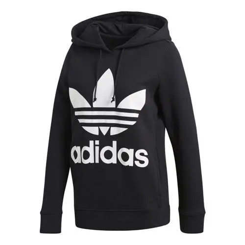 adidas originals Trefoil Hoodie černá