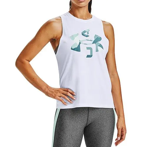 Under Armour Logo Graphic Muscle Tank