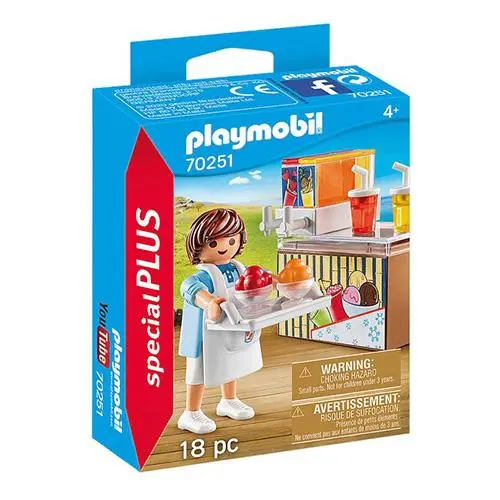 Playmobil 70251 Prodejce ledové tříště