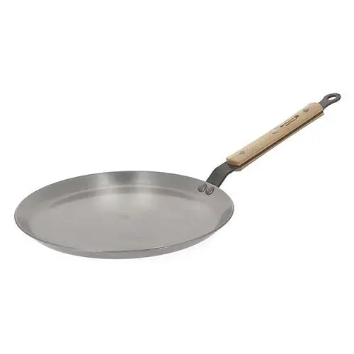 de Buyer Ocelová pánev na palačinky MINERAL B BOIS 24cm