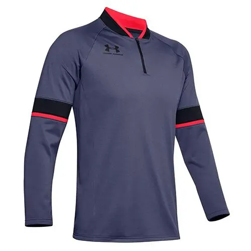 Under Armour Challenger III Midlayer pánské tréninkové triko s dlouhým rukávem a krátkým zipem