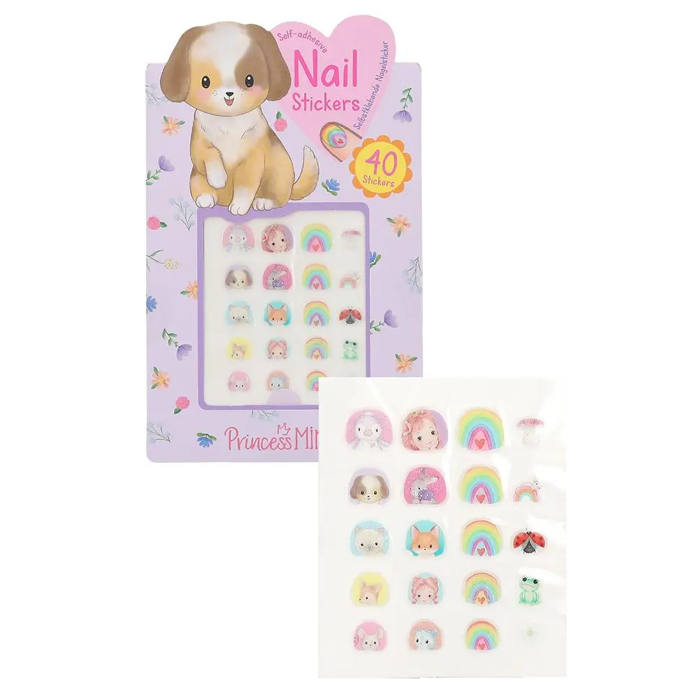Samolepky na nehty Princess Mimi Animal štěňátka