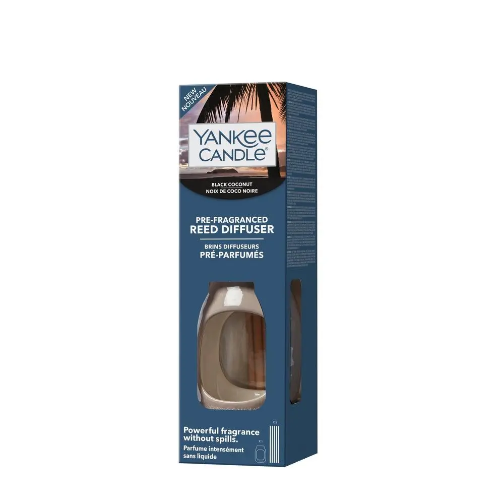 Yankee Candle aroma difuzér Black Coconut Černý kokos 120 ml