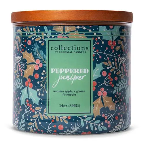 Colonial Candle Deco Collection Peppered Juniper 396 g