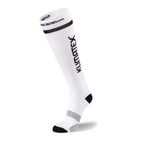 Klimatex Kompresní podkolenky Compress2 White Bílá