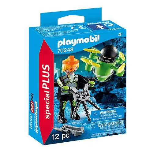 Playmobil Agent s dronem
