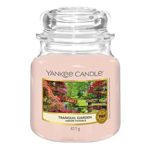 YANKEE CANDLE Tranquil Garden svíčka 411g