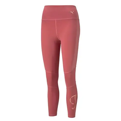 Puma Moto High Waist Fitness Pants Moto High Waist Fitness Pants cihlově růžový odstín.
