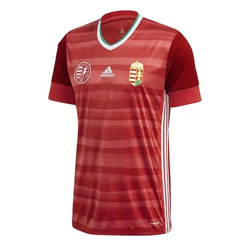 adidas Performance HFF H Jersey Y Červená Zelená Bílá