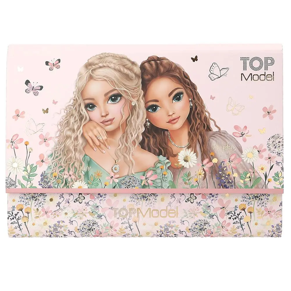 Dopisní sada v pořadači Top Model Summer Feeling (June & Hayden)