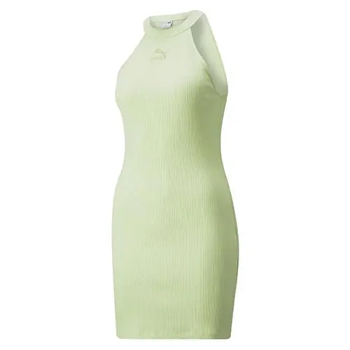 Puma Classics Ribbed Sleeveless Dress 533453