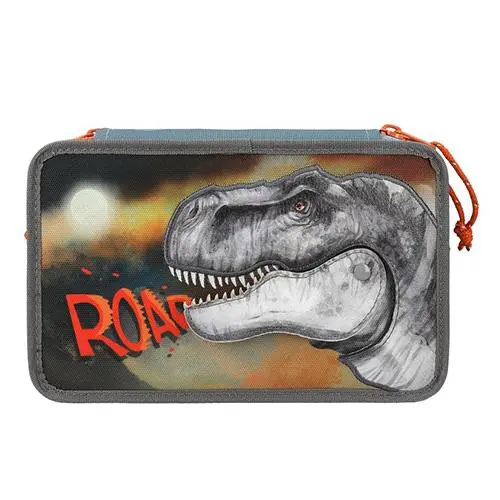 Dino World trojposchodový s výbavou T-Rex zelený