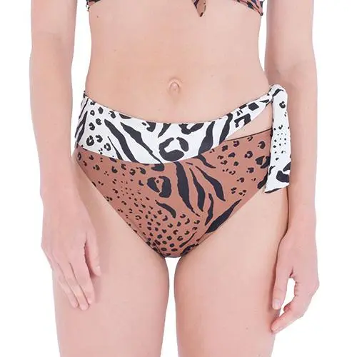 Hurley Animix Moderate High Waist dámské plavky