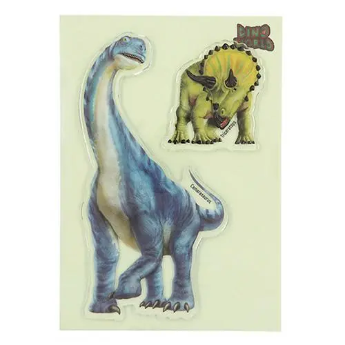Gelové samolepky Glibbies Dino World Tyrannosaurus rex 2ks