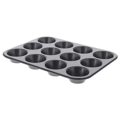 de Buyer 4843.00 nepřilnavá forma pevná 12 muffinů PFOA bez PTFE