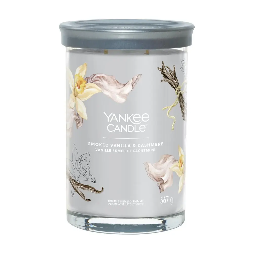 Yankee Candle Signature Smoked Vanilla & Cashmere 567g
