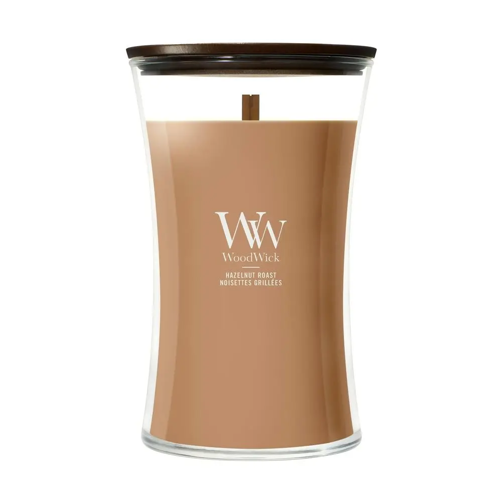 WoodWick Vonná svíčka váza velká Hazelnut Roast 609,5 g