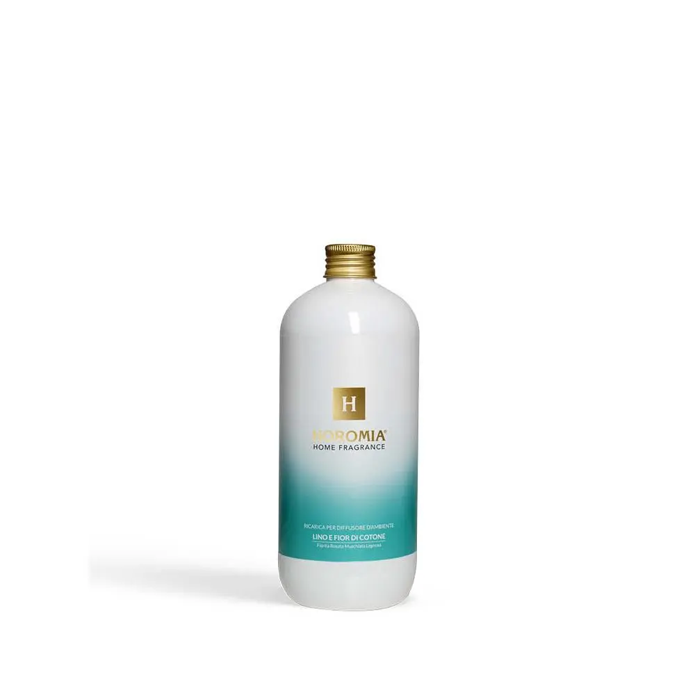 Náplň do difuzéru Horomia, Lino e Fior di Cotone 500 ml
