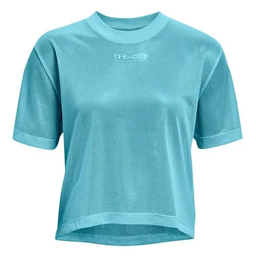 Under Armour Dámské tričko Mesh Graphic Tee Modrá