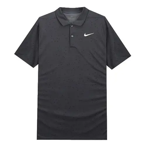 Nike Victory pánská sportovní polokošile Victory Micro Print Golf s krátkým rukávem a technologií Dri-FIT