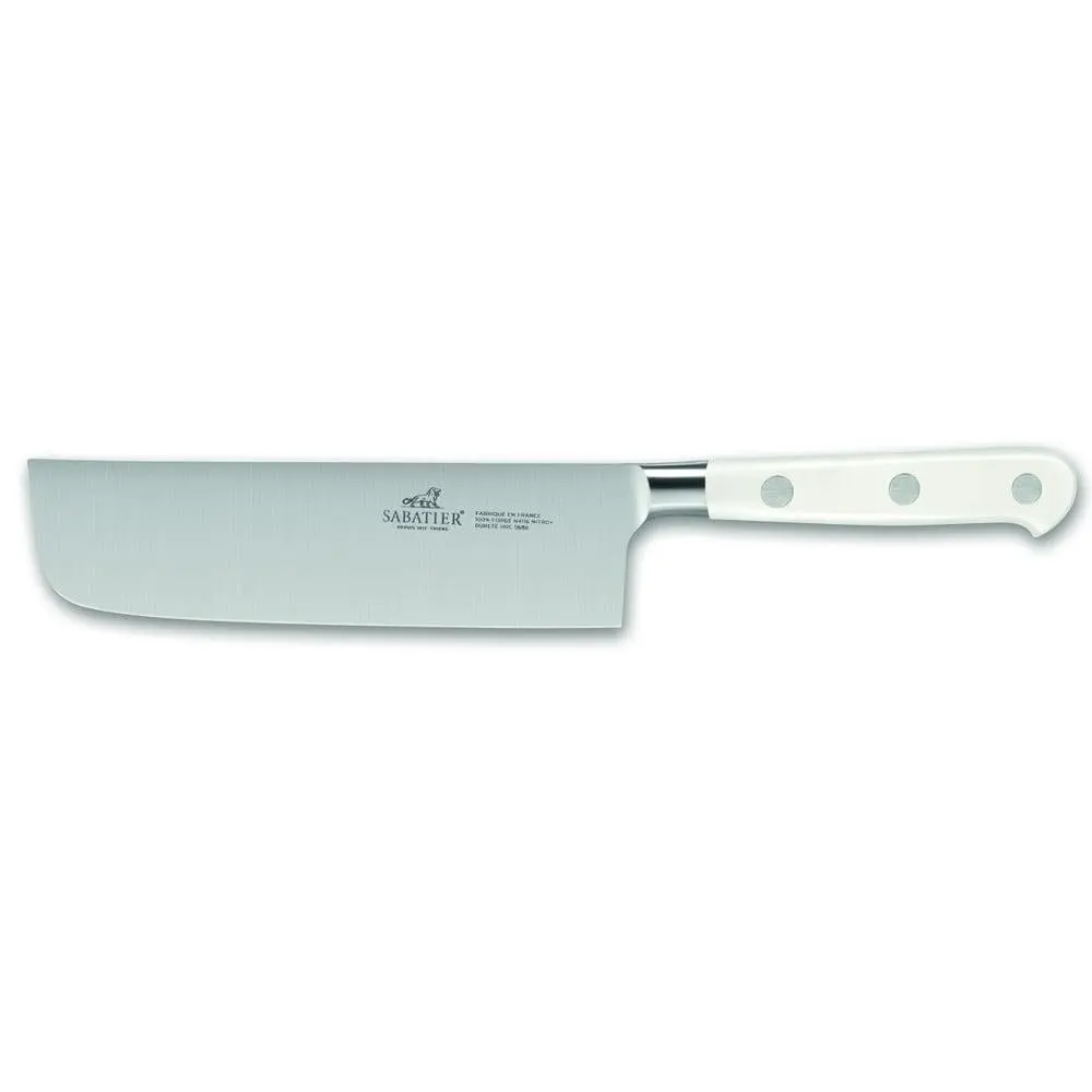 Japonský nůž NAKIRI IDEAL TOQUE 16 cm, bílá, Lion Sabatier