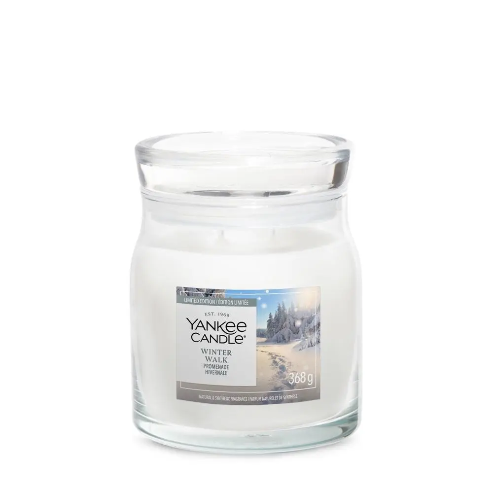 Svíčka Yankee Candle Signature střední, Winter Walk