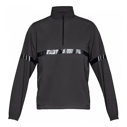Under Armour Sportstyle Woven 1/2 Zip šedá