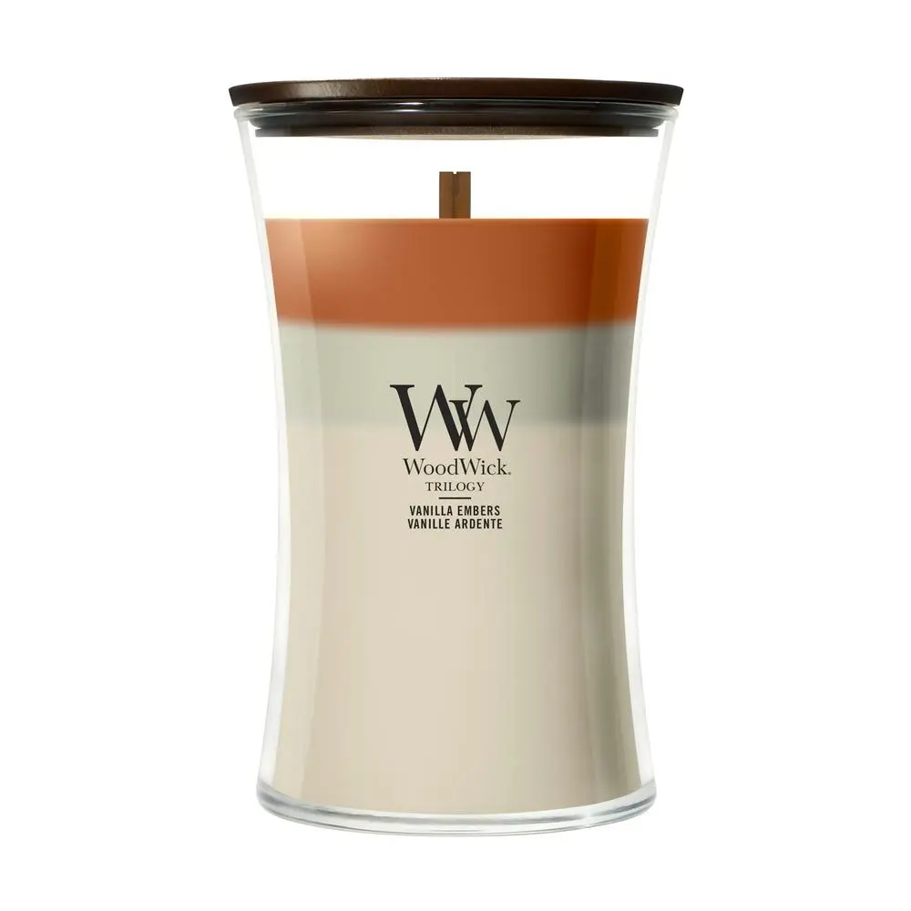 WoodWick Trilogy Vanilla Embers 609,5 g
